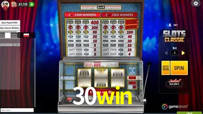 Descubra a Magia dos Jogos de Arcade no 30win